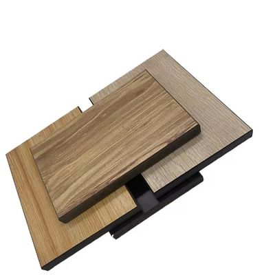 Ván chống cháy chống Uv Wpc Ván sàn bằng nhựa tổng hợp bằng gỗ chống thấm 138 X 23mm