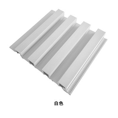 Chống tia cực tím Tấm ốp tường Wpc Nền tảng đường sắt chống phai Tấm tường ngoại thất Wpc