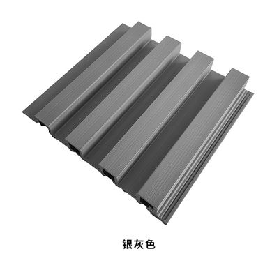 Chống tia cực tím Tấm ốp tường Wpc Nền tảng đường sắt chống phai Tấm tường ngoại thất Wpc