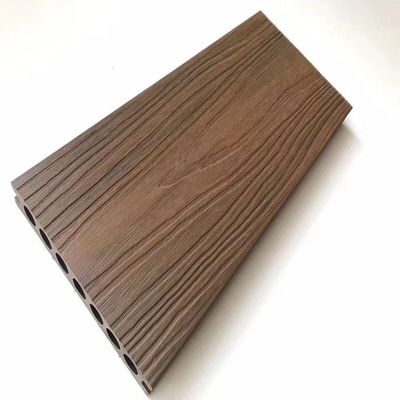 146 X 22mm Rỗng WPC Co Ván sàn ép đùn Ban công Chống trượt Ván sàn 3,6 M