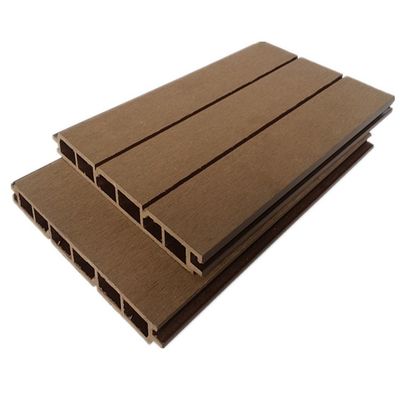 Tấm ốp tường WPC chống thối dễ uốn 146 X 22mm Tấm ốp tường bằng nhựa tổng hợp bằng gỗ