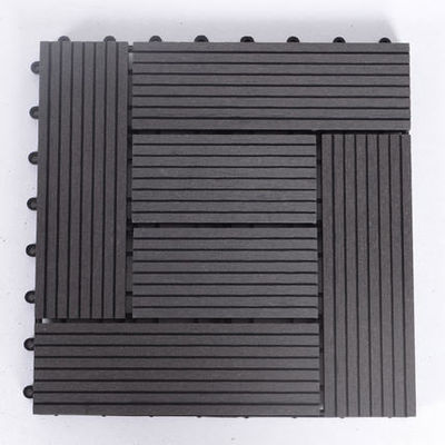 Chống ăn mòn 20 mm Smooth Diy Wpc Decking Garden Wood Plastic Composite Tiles