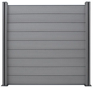 Tấm hàng rào WPC 1,5M 1 Tấm hàng rào trang trí composite thân thiện với ECO chống ẩm