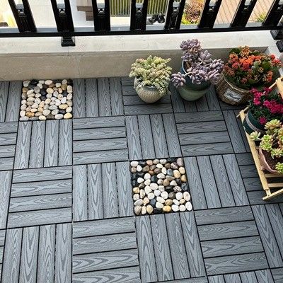 Chống côn trùng Wpc Easy Deck Bảng Wpc chống thời tiết cho ngoài trời