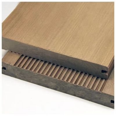 Chống ăn mòn WPC ván sàn rắn Hdpe Wood Composite 150 X 25mm