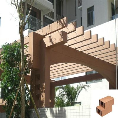 2,9M OakAnti Corrosion WPC Vật liệu tổng hợp Pergola bằng gỗ Patio cho Pergola