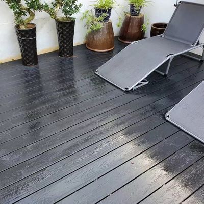 Nhà Ngoài Trời Trang Trí Sàn Gỗ Nhựa Composite Co Extruded Decking 50mm